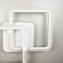 Изображение Стельова мінімалістична LED люстра в білому корпусі ИМ Light-Deco 7 