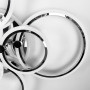 Изображение Світлодіодна люстра Senta на 8 кілець в хромовому корпусі ИМ Light-Deco 1 