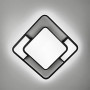 Изображение Сучасний LED-світильник у чорному квадратному корпусі 65х65 см ИМ Light-Deco 2 