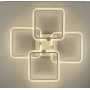 Зображення Світлодіона люстра white на 4 ріжки квадратної форми ИМ Light-Deco 4 