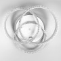 Изображение LED світильник білий на 3 кільця з хромованою смужкою d30 см ИМ Light-Deco 10 