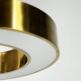 Зображення Стельова латунна LED люстра у формі кільця Ø 50х8 см ИМ Light-Deco 
