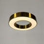Зображення Стельова латунна LED люстра у формі кільця Ø 50х8 см ИМ Light-Deco 3 