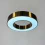 Зображення Стельова латунна LED люстра у формі кільця Ø 50х8 см ИМ Light-Deco 1 