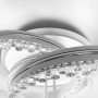 Изображение LED світильник білий на 3 кільця з хромованою смужкою d30 см ИМ Light-Deco 1 