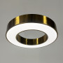 Зображення Стельова латунна LED люстра у формі кільця Ø 50х8 см ИМ Light-Deco 4 