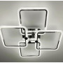 Зображення Світлодіона люстра chrome на 4 ріжки квадратної форми ИМ Light-Deco 6 