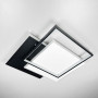 Изображение LED-світильник у чорно-білому корпусі 65х60 см ИМ Light-Deco 1 