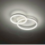 Зображення Стельова LED ЛЮСТРА НА 2 КІЛЬЦЯ в білому кольорі ИМ Light-Deco 
