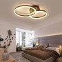 Изображение Світлодіодна чорна люстра Anelli на 2 кільця ИМ Light-Deco 8 
