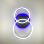 Зображення LED люстра кольору coffee із золотистою фурнітурою ИМ Light-Deco 3 