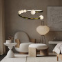 Изображение Латунна LED люстра з акриловими кульками Ø 80 см ИМ Light-Deco 4 