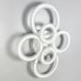 Зображення Стельова люстра на 6 кілець у білому корпусі 63×80 см ИМ Light-Deco 