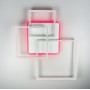Зображення Світлодіодна люстра Ideal Lux Frame у білому корпусі ИМ Light-Deco 3 