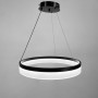 Изображение Сучасна кільцева люстра в чорному каркасі Ø 60 см ИМ Light-Deco 2 