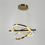 Изображение Підвісна люстра на три латунних кільця 60, 50 та 40 см ИМ Light-Deco 2 
