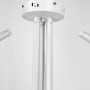 Изображение Стельова біла LED люстра на три завитки ИМ Light-Deco 1 