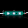 Зображення Світлодіодний модуль BRT XG193 5630-3 led W 1,5W GREEN, 12В, IP65 зелений з лінзою напівсфера ИМ Light-Deco 1 