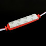 Изображение Світлодіодний модуль BRT XG191 5630-3 led W 1,5W RED, 12В, IP65 червоний з лінзою напівсфера ИМ Light-Deco 2 