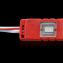 Изображение Світлодіодний модуль BRT M2 5630-3 led R 1,2W, 12В, IP65 червоний закритий з лінзою ИМ Light-Deco 1 