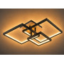 Изображение Люстра стельова VALESO DK6589-3 BK+WOOD, чорний + дерево, LED 102W ИМ Light-Deco 4 