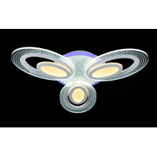 Люстра стельова VALESO 55714/3 біла, LED 78W