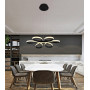 Изображение Люстра подвесная светодиодная LED Light House SRS-19628 BK 104W черная ИМ Light-Deco 1 