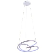 Люстра підвісна світлодіодна LED Light House SRS-19913 WT 128W біла