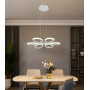 Зображення Люстра підвісна світлодіодна LED Light House SRS-19628 WT 104W біла ИМ Light-Deco 1 