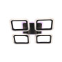 Зображення G 2055/4 RGB BK 84W ИМ Light-Deco 