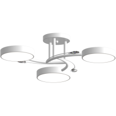 Люстра стельова світлодіодна LED Light House SRS-19471/3 WT біла