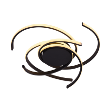 Люстра стельова світлодіодна акрилова Light House SRS-19832 BK чорна