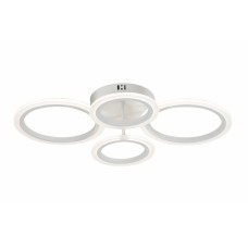 Люстра стельова світлодіодна Light House SRS-20544/2+2 WT 72W біла