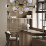 Изображение Люстра потолочная светодиодная акриловая LED Light House SRS-19835/9 BK+FGD, цвет черный + золото ИМ Light-Deco 1 