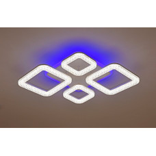 Люстра стельова VALESO 55737/2+2 біла, LED 104W