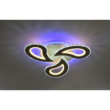Люстра стельова VALESO 55663/3 біла + хром, LED