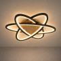 Изображение Люстра стельова VALESO LI97016-480 BK+WOOD, чорний + дерево, LED 102W ИМ Light-Deco 