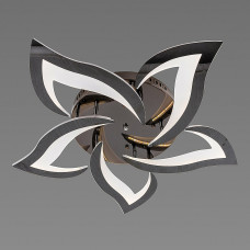 Люстра стельова світлодіодна LED Light House SRS-19794/5A DARK CHROME (90W), хром