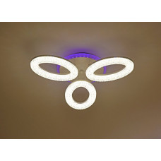 Люстра стельова VALESO 55739/3 біла, LED 72W