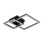 Изображение Люстра потолочная светодиодная LED Light House SRS-20775/1+1 черная ИМ Light-Deco 