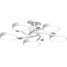 Люстра стельова світлодіодна LED Light House SRS-19471/5 WT біла