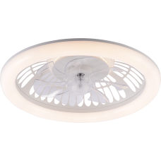 Люстра-вентилятор потолочная светодиодная LED Light House SRS-20614/480B WH белый 