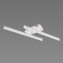 Изображение Люстра стельова світлодіодна VALESO 2 плафони LED 20W Білий Золото Сталь Акрил YH1310/2 ИМ Light-Deco 1 