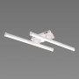 Изображение Люстра стельова світлодіодна VALESO 2 плафони LED 20W Білий Золото Сталь Акрил YH1310/2 ИМ Light-Deco 3 