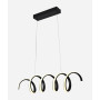 Зображення Люстра підвісна світлодіодна LED Light House SRS-19626 BK 52W чорна ИМ Light-Deco 2 