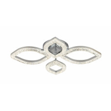 Люстра стельова світлодіодна Light House SRS-19916/2+2 CR 48W*2, колір хром