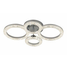 Люстра стельова світлодіодна Light House SRS-19920/2+2 CR 42W*2, колір хром