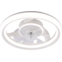 Изображение Люстра-вентилятор потолочная светодиодная LED Light House SRS-20615/480 WH белая ИМ Light-Deco 1 