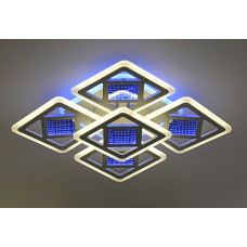 Люстра стельова VALESO 55482/4+1 біла, LED