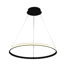 Люстра підвісна світлодіодна LED Light House SRS-19620 BK 42W чорна